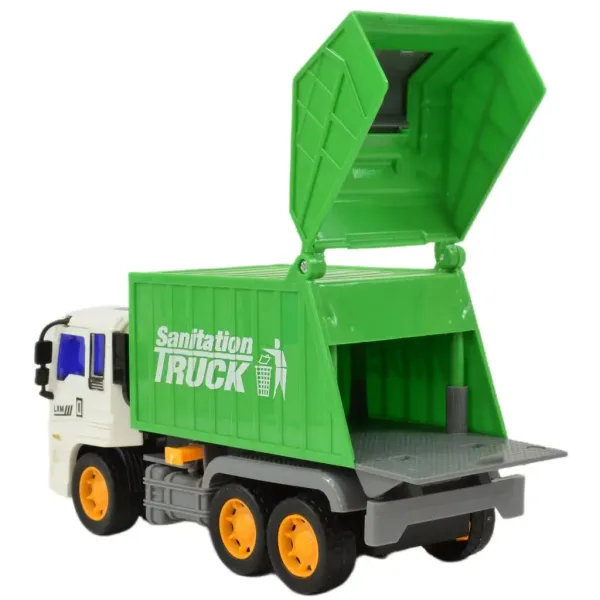 Construction Truck: Smetiarske auto so zotrvačníkom 19cm obrázok 5