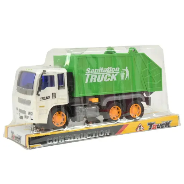 Construction Truck: Smetiarske auto so zotrvačníkom 19cm obrázok 6