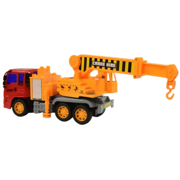 Construction Truck: Vozidlo so žeriavom a zotrvačníkom 19cm obrázok 7