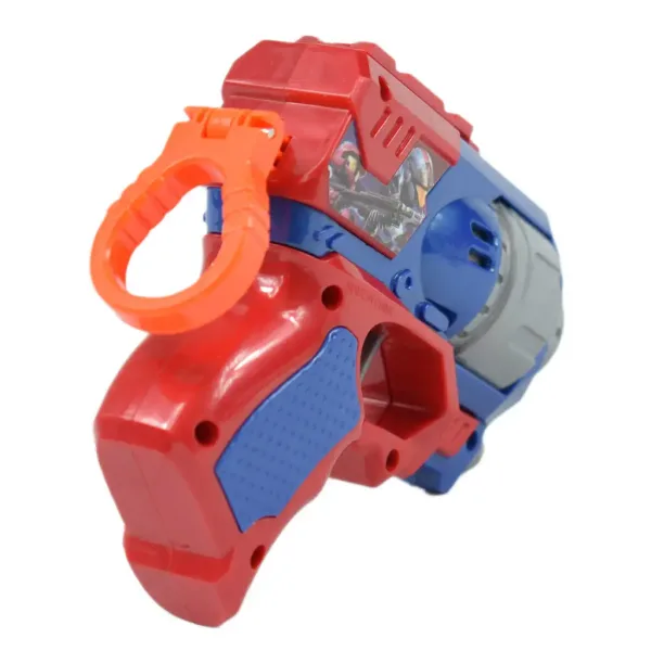 Cool Soft Bullet Gun: Malá zbraň s nábojmi v modro-červenej farbe 14 cm obrázok 3