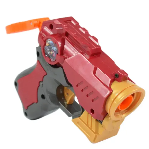 Cool Soft Bullet Gun: Malá zbraň so špongiovými nábojmi v červenej farbe 14 cm obrázok 3