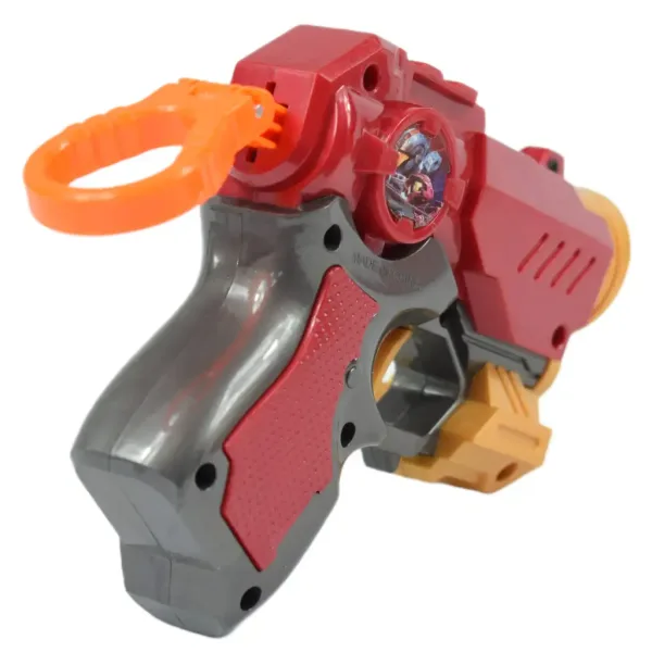 Cool Soft Bullet Gun: Malá zbraň so špongiovými nábojmi v červenej farbe 14 cm obrázok 4