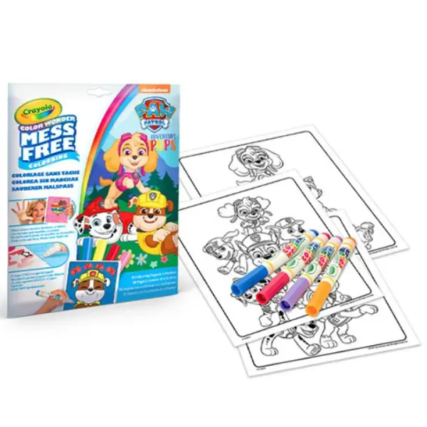 Crayola: Color Wonder Tlapková patrola omaľovanka obrázok 2