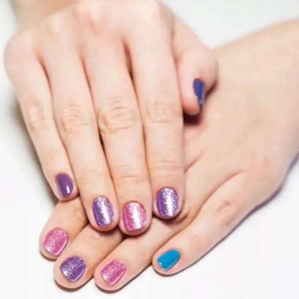 Crazy Chic Glitter Pen trblietavé nechty set - Clementoni obrázok 5