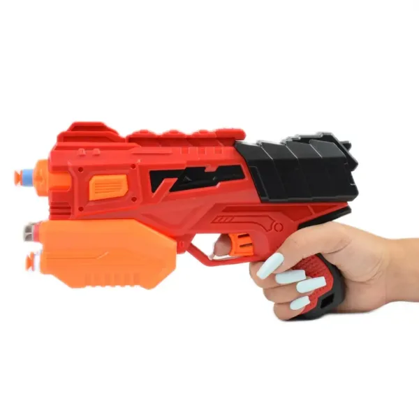 Crazy Launcher: Set manuálnej zbrane s terčom a nábojmi 24cm obrázok 6