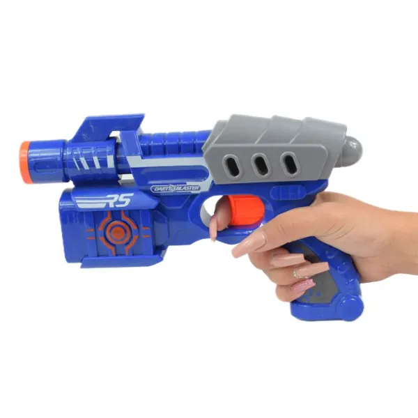 Dart Blaster: Manuálna penová vystreľovacia zbraň s 18-metrovým dostrelom 24 cm obrázok 3