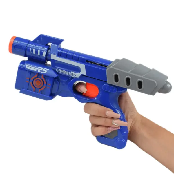 Dart Blaster: Manuálna penová vystreľovacia zbraň s 18-metrovým dostrelom 24 cm obrázok 4