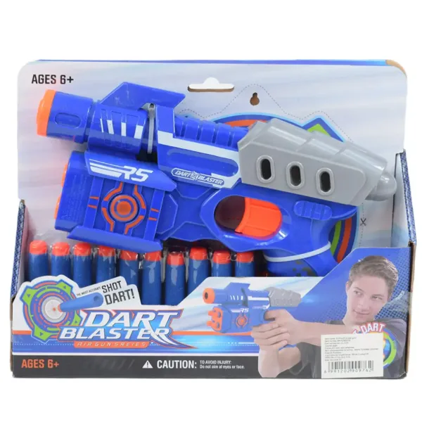 Dart Blaster: Manuálna penová vystreľovacia zbraň s 18-metrovým dostrelom 24 cm obrázok 6