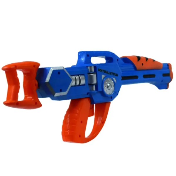 Dart Blaster: Manuálna pištoľ na penové náboje s dostrelom 10 m, 46 cm obrázok 2