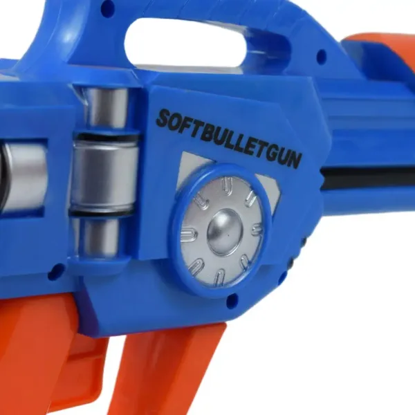 Dart Blaster: Manuálna pištoľ na penové náboje s dostrelom 10 m, 46 cm obrázok 3