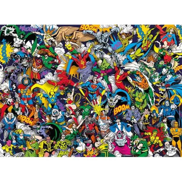 DC Comics Justice League Impossilbe puzzle 1000ks - Clementoni obrázok 2