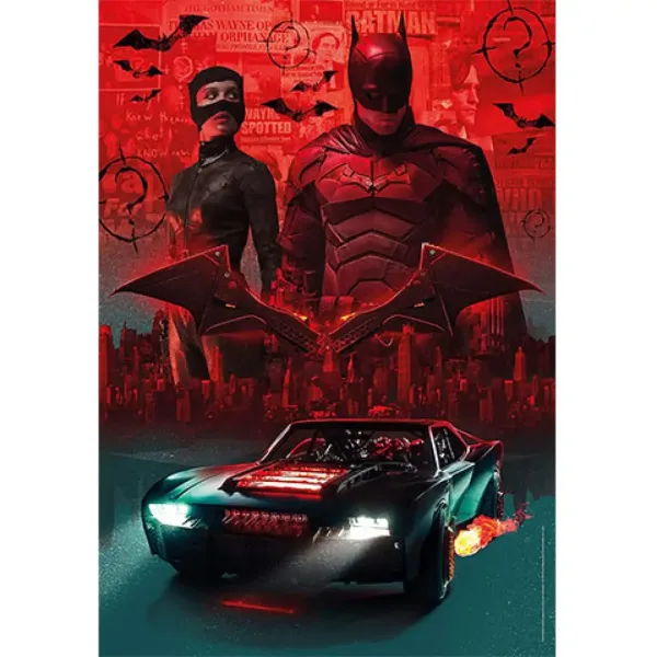 DC Comics: The Batman HQC puzzle 1000ks - Clementoni obrázok 2