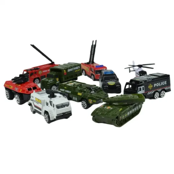 Die-Cast: Súprava policajných áut v dvoch verziách obrázok 4