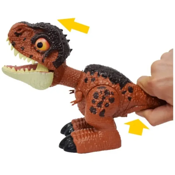 Dino World: T-Rex baby dinosaurus so zvukovými efektmi 25cm obrázok 4