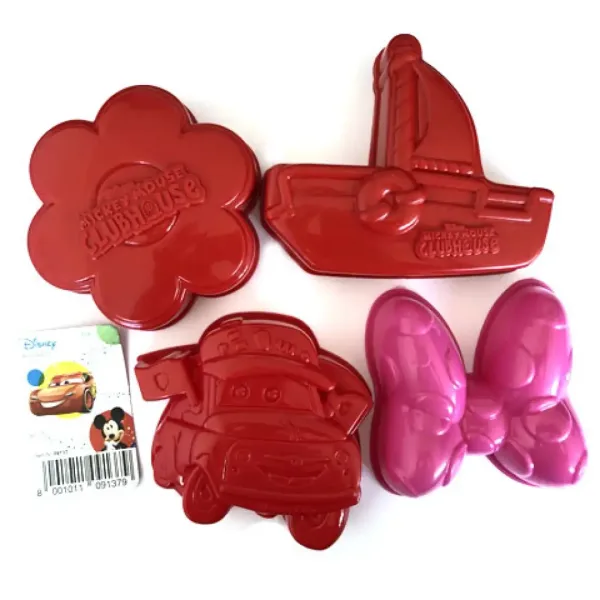 Disney Autá a Minnie Mouse sada formičiek do piesku 4 ks obrázok 2