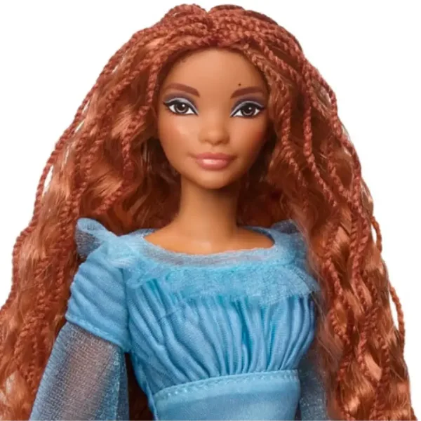 Disney Malá morská víla: Ariel v modrých šatách 30cm - Mattel obrázok 3