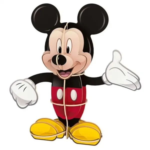 Disney: Mickey myš 104 ks puzzle + 3D Mickey model - Clementoni obrázok 2