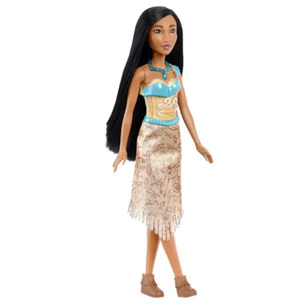 Disney Princess: Trblietavá Pocahontas bábika princezná - Mattel obrázok 2