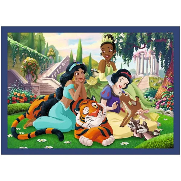 Disney Princezné - 4 v 1 puzzle 4 x 88 ks - Trefl obrázok 3