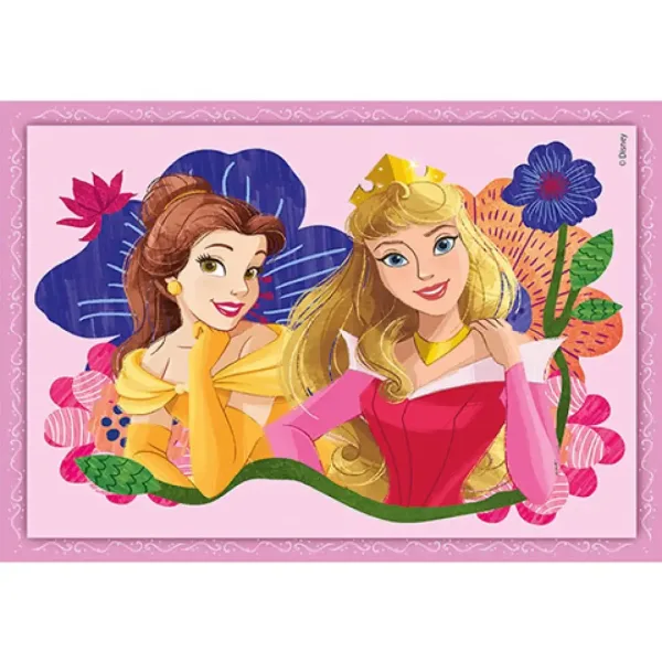Disney princezné 4 v 1 puzzle - Clementoni obrázok 3