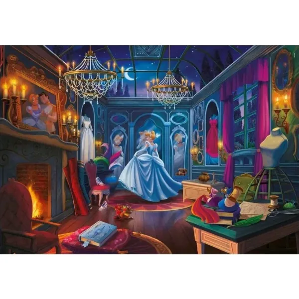 Disney Princezné Ever After Popoluška 500 ks puzzle – Clementoni obrázok 2
