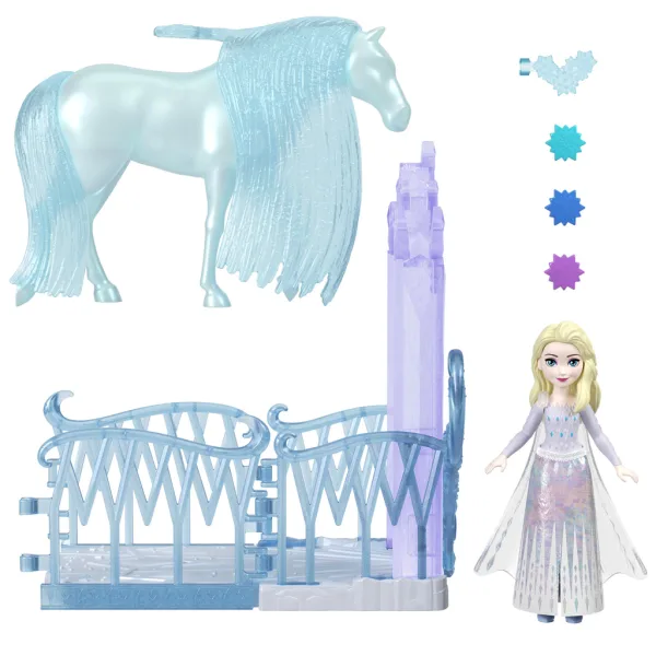 Disney Princezné: Ľadové kráľovstvo 2 mini Elza kráľovská jazdiareň - Mattel obrázok 3