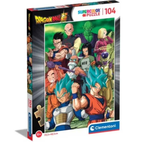 Dragonball Super team Supercolor 104-dielne puzzle - Clementoni obrázok 1