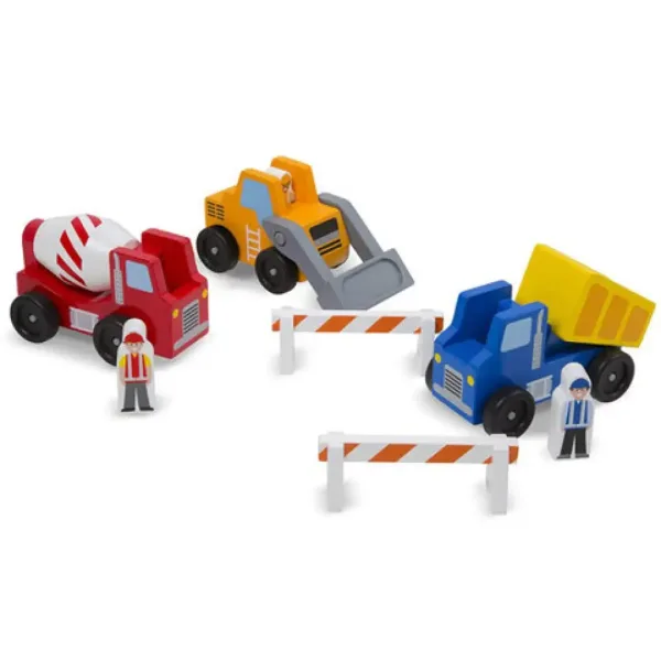 Drevené pracovné stroje a hracie figúrky - Melissa & Doug obrázok 2