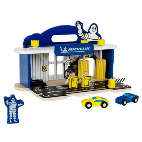 Drevený Michelin servis s príslušenstvom obrázok 2