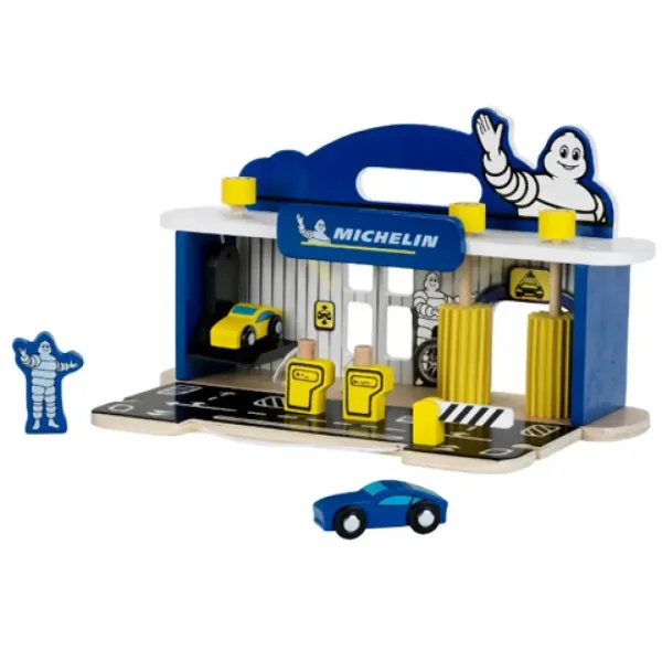 Drevený Michelin servis s príslušenstvom obrázok 3
