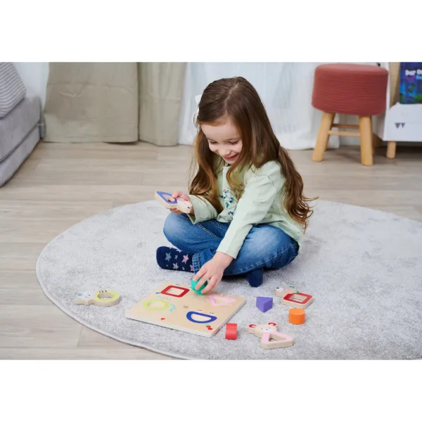 Eichhorn: Drevená zvieracia tvarová skladačka obrázok 3