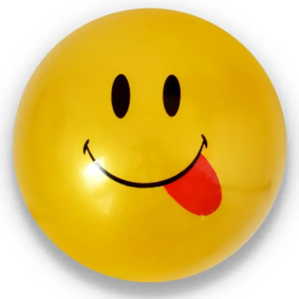 Emoji gumová lopta vo viacerých verziách 23cm obrázok 6