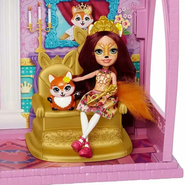 Enchantimals: Kráľovský kaštieľ s bábikou Felicity Fox - Mattel obrázok 3