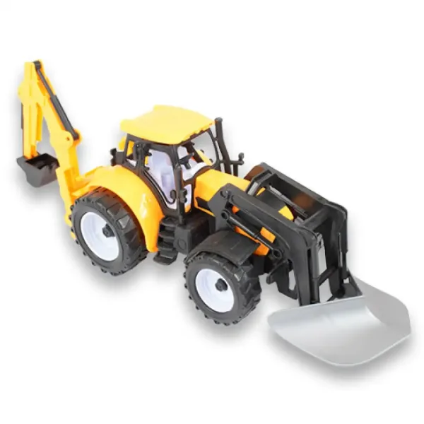 Engineering Truck: Bager-nakladač-traktoro v dvoch verziách 39cm obrázok 3