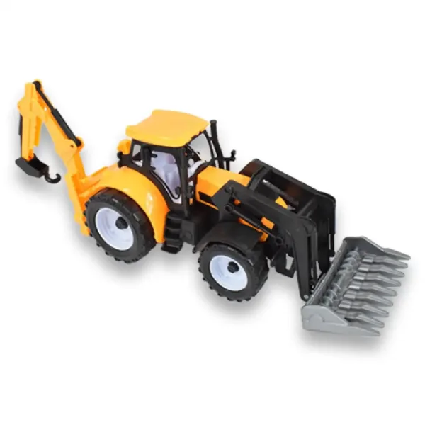 Engineering Truck: Bager-nakladač-traktoro v dvoch verziách 39cm obrázok 5