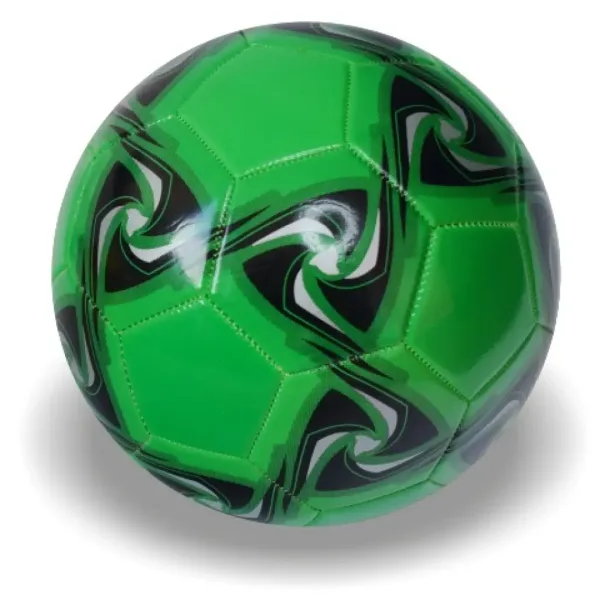Farebná futbalová lopta z umelej kože vo viacerých variantoch 22cm obrázok 4