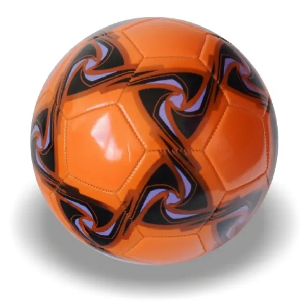 Farebná futbalová lopta z umelej kože vo viacerých variantoch 22cm obrázok 5