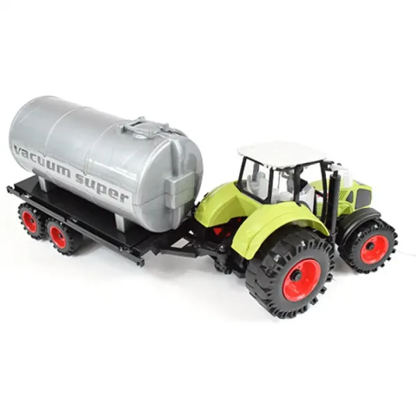 Farm Truck Series: Červený alebo zelený traktor s nádržou na vodu 46cm obrázok 10
