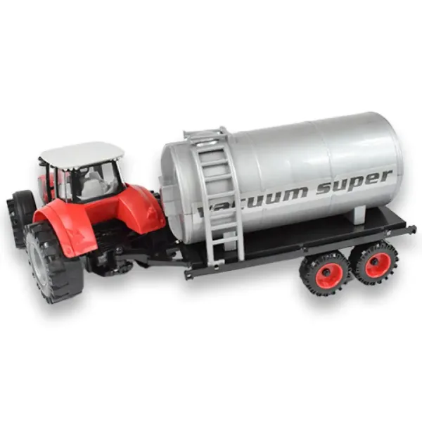 Farm Truck Series: Červený alebo zelený traktor s nádržou na vodu 46cm obrázok 2