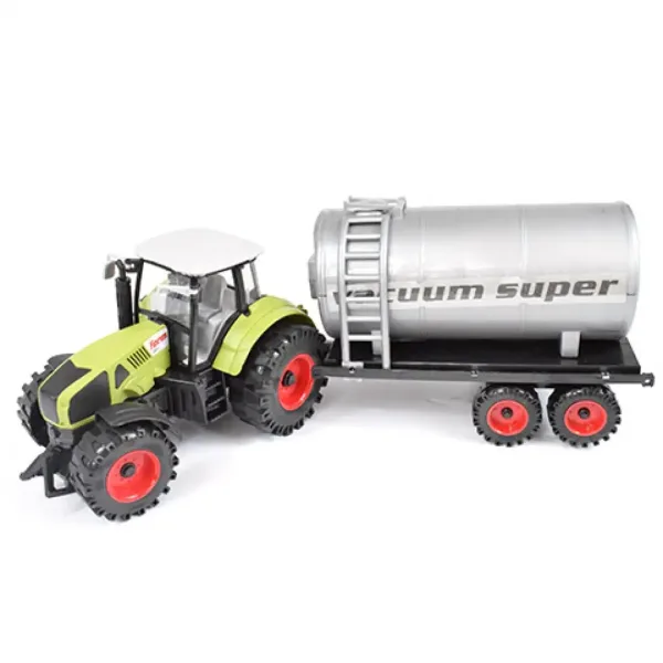 Farm Truck Series: Červený alebo zelený traktor s nádržou na vodu 46cm obrázok 9