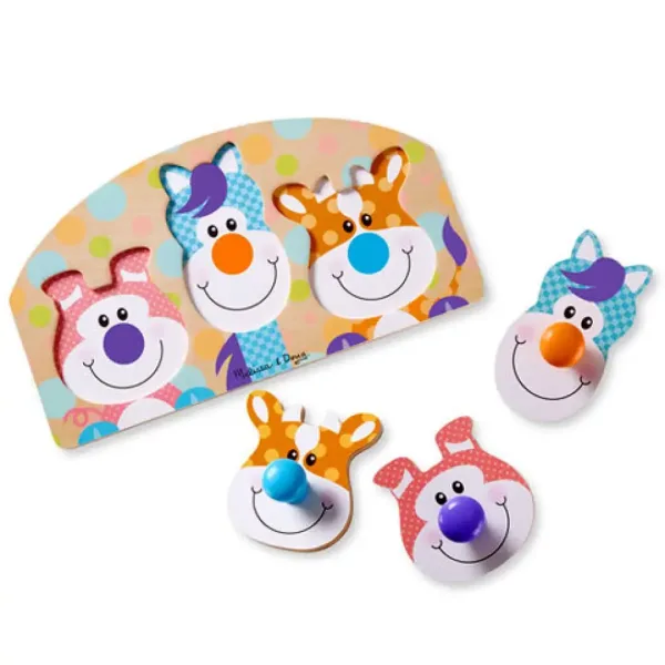 Farma obrovské drevené puzzle -  Melissa & Doug obrázok 2