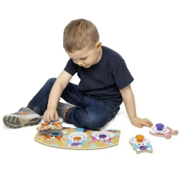 Farma obrovské drevené puzzle -  Melissa & Doug obrázok 3