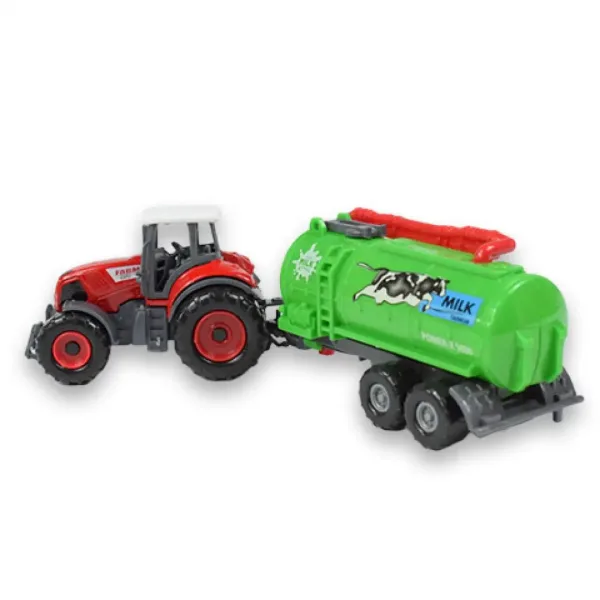 Farmársky set: Poľnohospodársky traktor s prívesom v štyroch variantoch obrázok 2