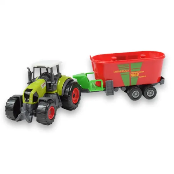 Farmársky set: Poľnohospodársky traktor s prívesom v štyroch variantoch obrázok 6