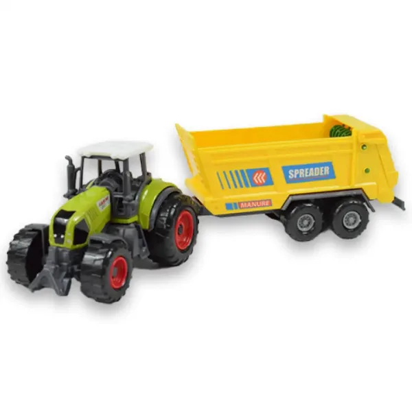 Farmársky set: Poľnohospodársky traktor s prívesom v štyroch variantoch obrázok 8