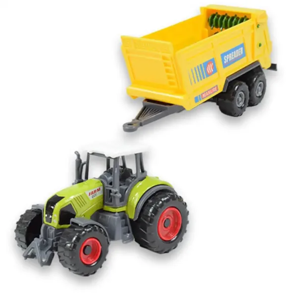 Farmársky set: Poľnohospodársky traktor s prívesom v štyroch variantoch obrázok 9