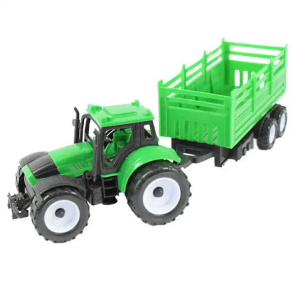 Farmer Truck: Farmárske traktory s prívesom 3-dielny set 28cm obrázok 2