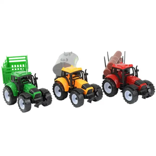 Farmer Truck: Farmárske traktory s prívesom 3-dielny set 28cm obrázok 5