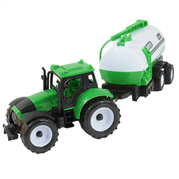 Farmer Truck: Trojdielny set s farmárskym traktorom a prívesom 28cm obrázok 4