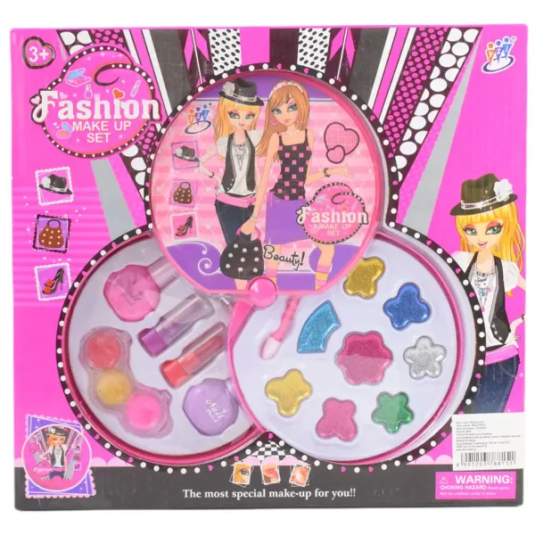 Fashion Make Up: Okrúhly dvojposchodový mejkap set obrázok 6